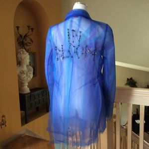 RARE! "Ephemera" tulle blazer by 404 Not Found, OS